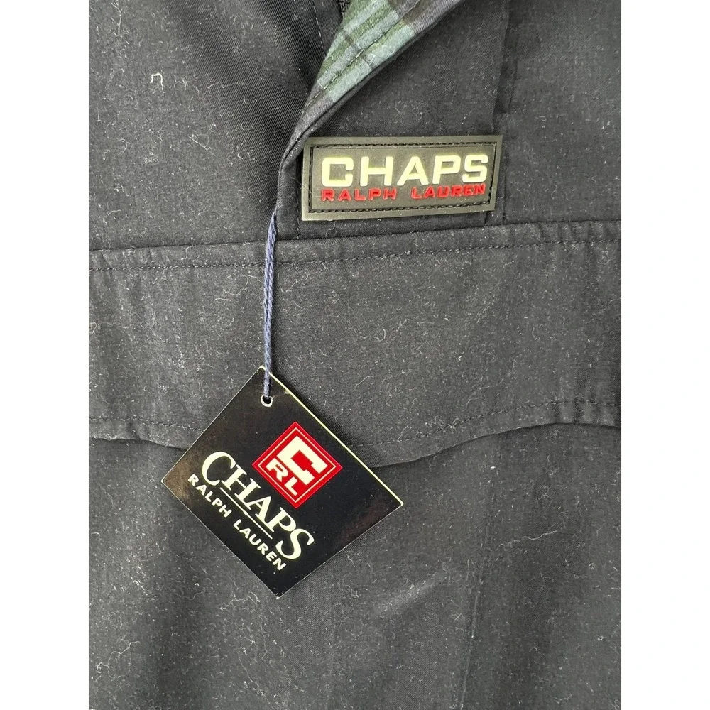 Vintage 90s CHAPS Ralph Lauren Anorak Pullover Jacket Men XL Long Sleeve Blue - Picture 5 of 15